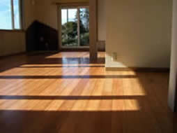 Flooring of Japanese cypress